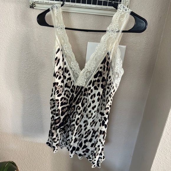 CHEETAH laced tank top - Picture 1 of 7
